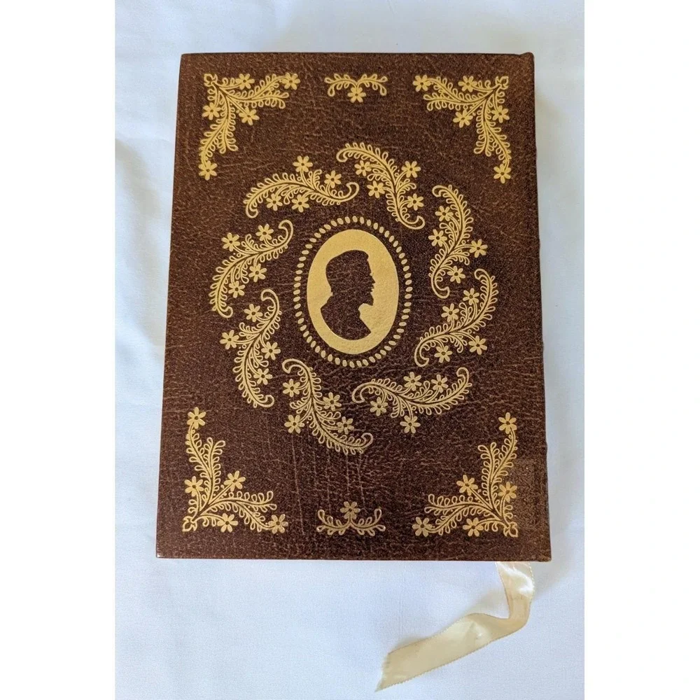 THE EASTON PRESS TWO PLAYS of ANTON CHEKHOV 1977 Luxury Book LEATHER Excellent